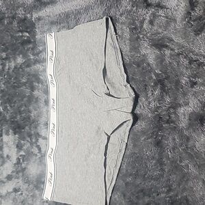 Vixtoria's Secret Pink Stretch Cotton Logo Waist Boyshort Panty NWOT